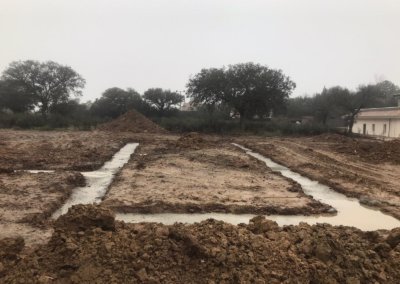 Paco Lozano Vivienda Villanueva de la Cañada cimentación