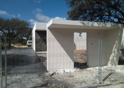 Paco Lozano Vivienda Villanueva de la Cañada marquesina acceso peatonal